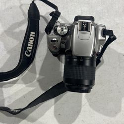 Canon EOS Digital Rebel XTi DSLR Camera (Silver) W/ EF 80-200mm ƒ/4.5-5.6 II Lens