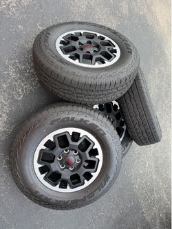 TOYOTA TACOMA TRD OFF ROAD 2026 WHEELS AND TIRES