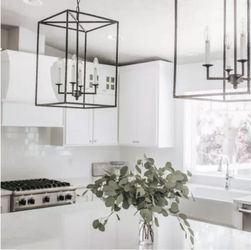 3 Iron Pendant Lights 