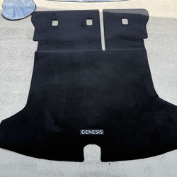 Genesis GV70 2023-2025 Carpeted Cargo Mat with Seat back Protection