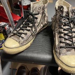 Leather Clark Converse