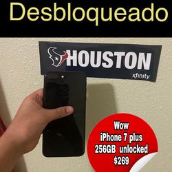 📱iPhone 7 Plus 256GB Factory Unlocked (Desbloqueado) Like New (Como Nuevo). 📱 