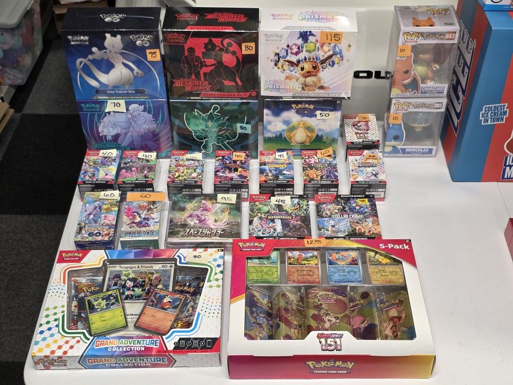 Pokémon Sealed Products Pokemon Cards
