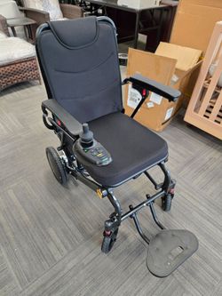Electric Power Wheelchair with Joystick Controller