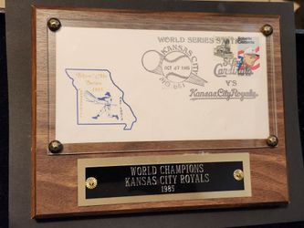 World series postage envelope
