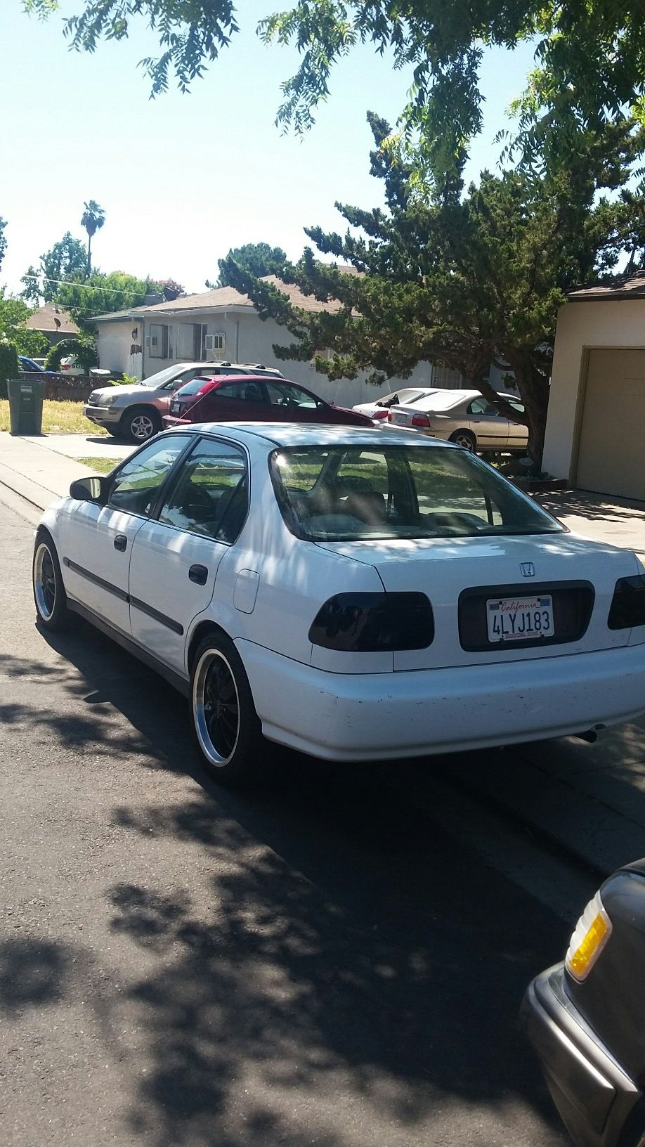 Honda Civic clean title pink in hand