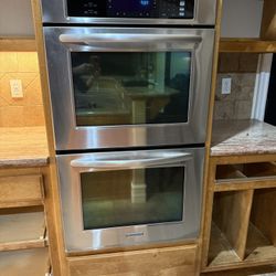 KitchenAid Double Oven & Gas Cook Top