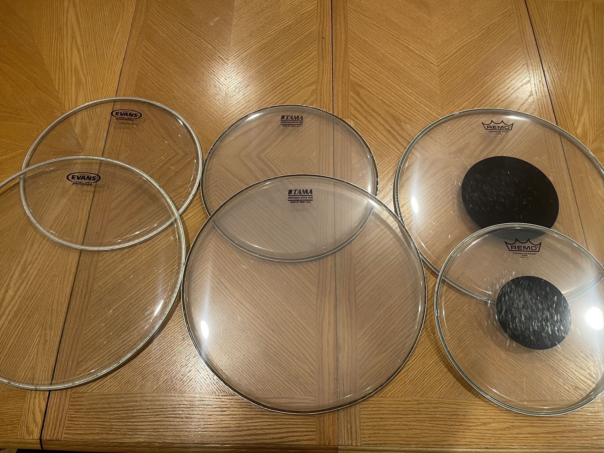 Used Drum Heads