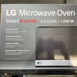 LG Smart inverter 2.0 Cu Ft Microwave