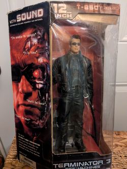 Action figure I don't know Schwarzenegger 12-in with sound Terminator 3