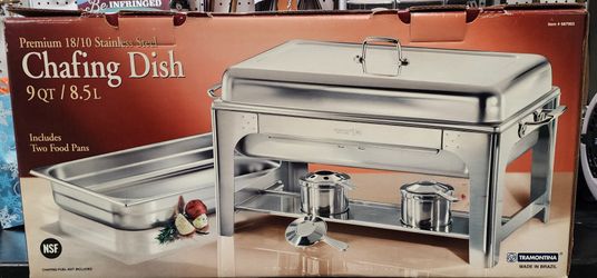 Chafing dish Pemium Stainless steel 9qt