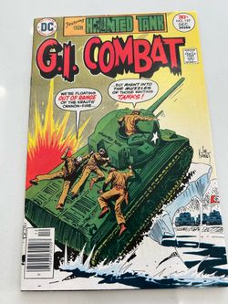 G.I. Combat #197, DC | high grade - December 1976 Haunted Tank Joe Kubert, Newsstand