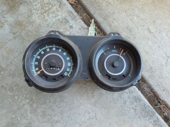 Camaro Instrument Cluster 1967
