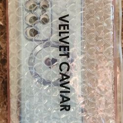 VELVET CAVIAR SAMSUNG GALAXY S22 phone Case,  Light Blue With Heart Design 