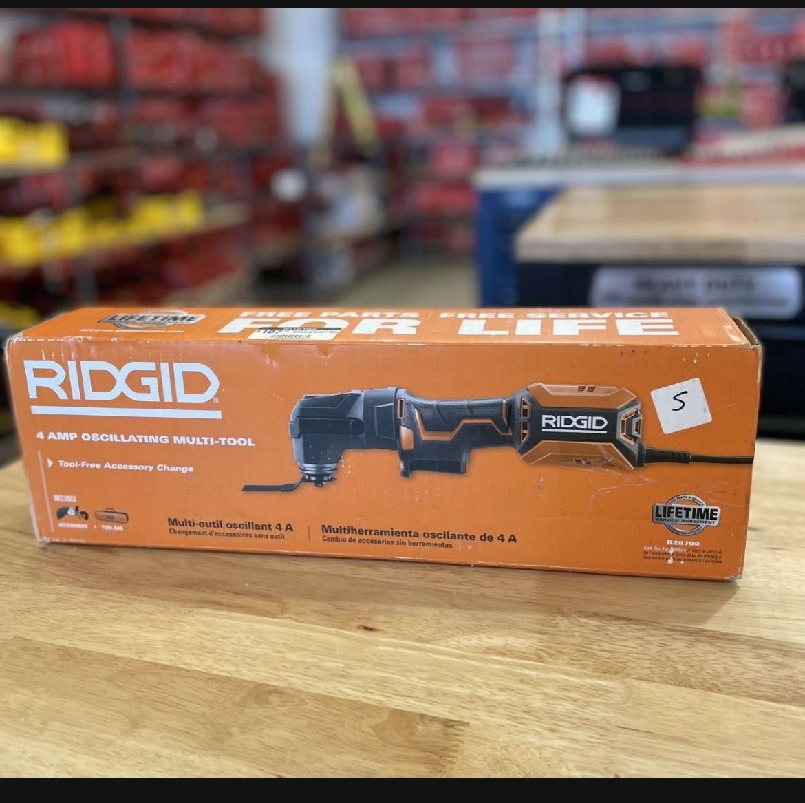 RIDGID Amp Corded Oscillating Multi-Tool R28700 for Sale in Las Vegas, NV  OfferUp
