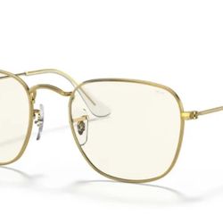 Ray-Ban Frank 3857 Sunglasses - Polarized Lens - Gold Frame