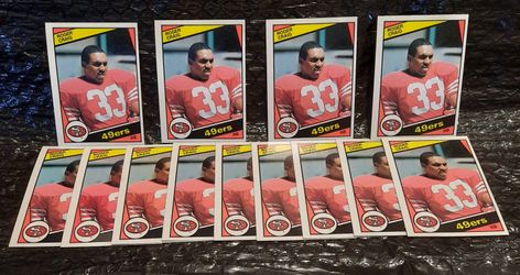 13 Roger Craig 1984 Topps Rookie Cards Nebraska San Francisco 49ers Legendary Running Back and Super Bowl Champion (Make an offer!)