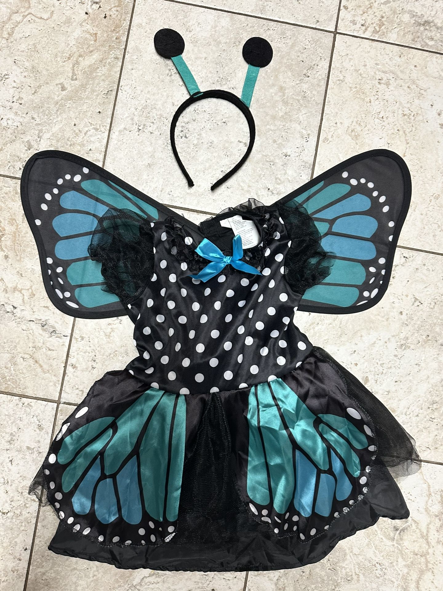 butterfly costume for girls 2t-4t