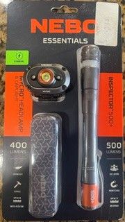 NEBO Rechargeable Lighting Kit – NEW/SEALED