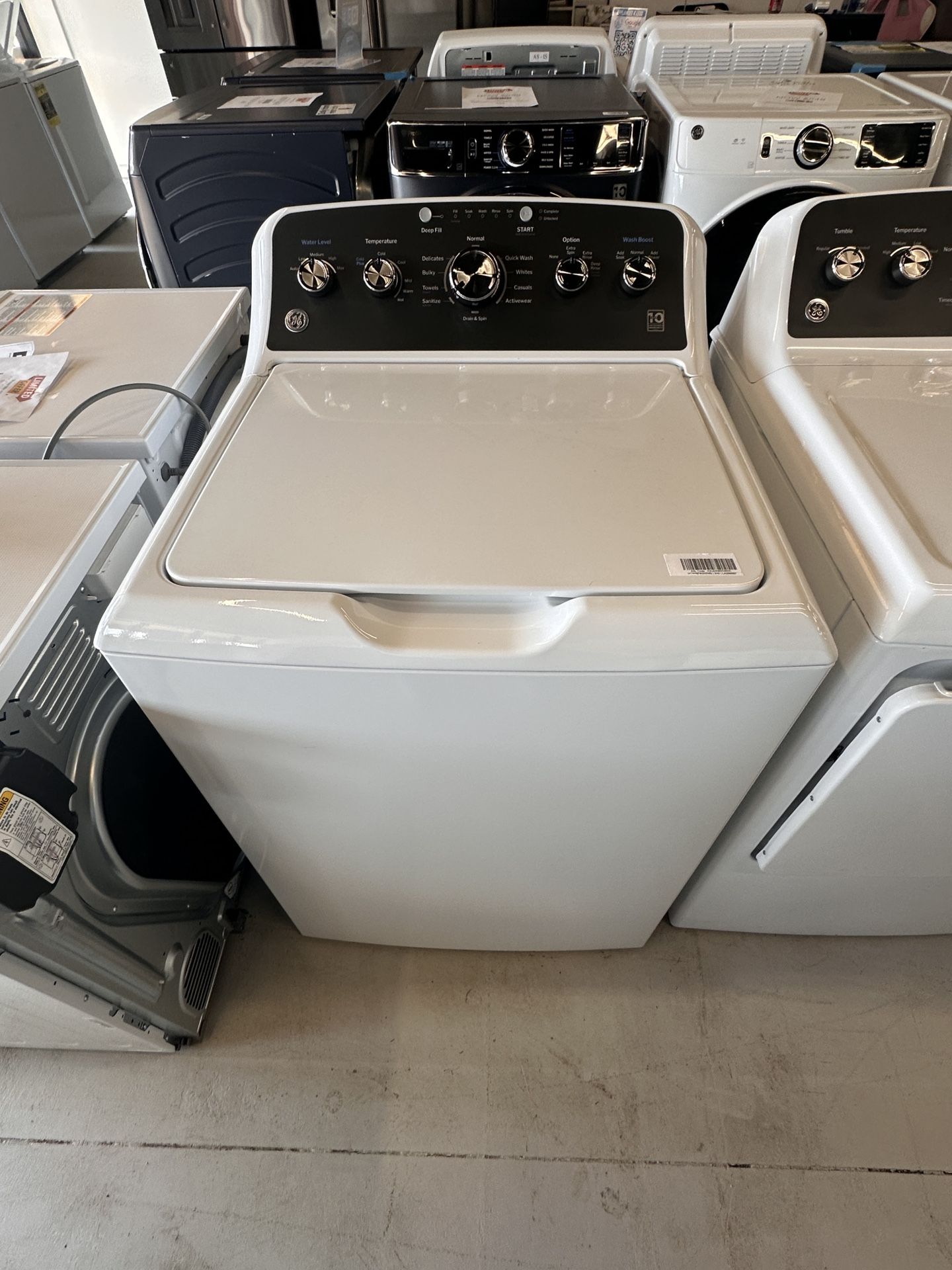 GE Top Load Electric Washer (GTW485ASWWB)