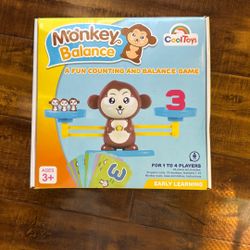 Monkey Scale Balance Counting Toys Math Games STEM Preschool Educational Toys for 3 4 5 Year olds