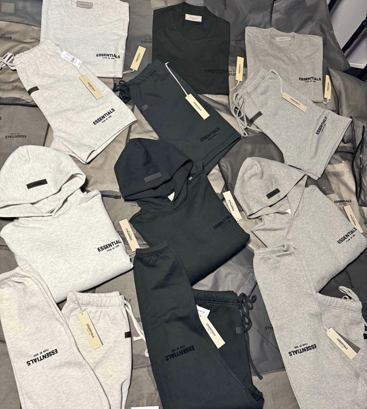 Essentials Fear Of God Sweats Sweatpants Set