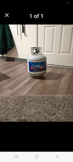 Empty Propane tank. Fully refillable or can be exchanged as well.