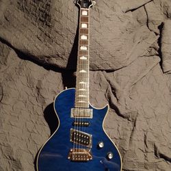 2016 Electric Guitar - Blue Epiphone Nighthawk W/Case