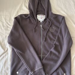 True Religion Zip Up Hoodie 