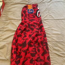Authentic Red Bape Jacket 
