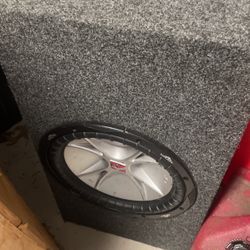 Speaker Box With Amp