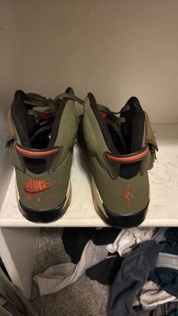 Travis Scott green khaki Jordan 6