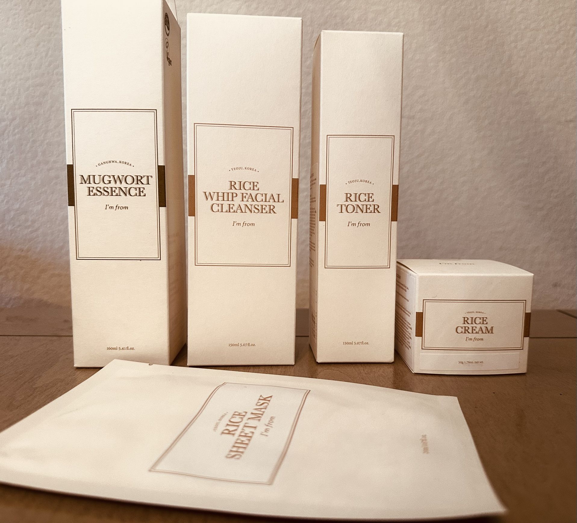 “I’m From” Korean Skincare Package