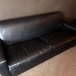 Black Leather couch