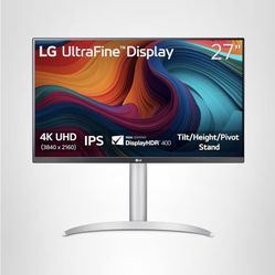 LG 27" 4K Monitor 