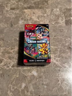 Pokemon Trading Card Game: Mega Evolution Chaos Rising Booster Bundle