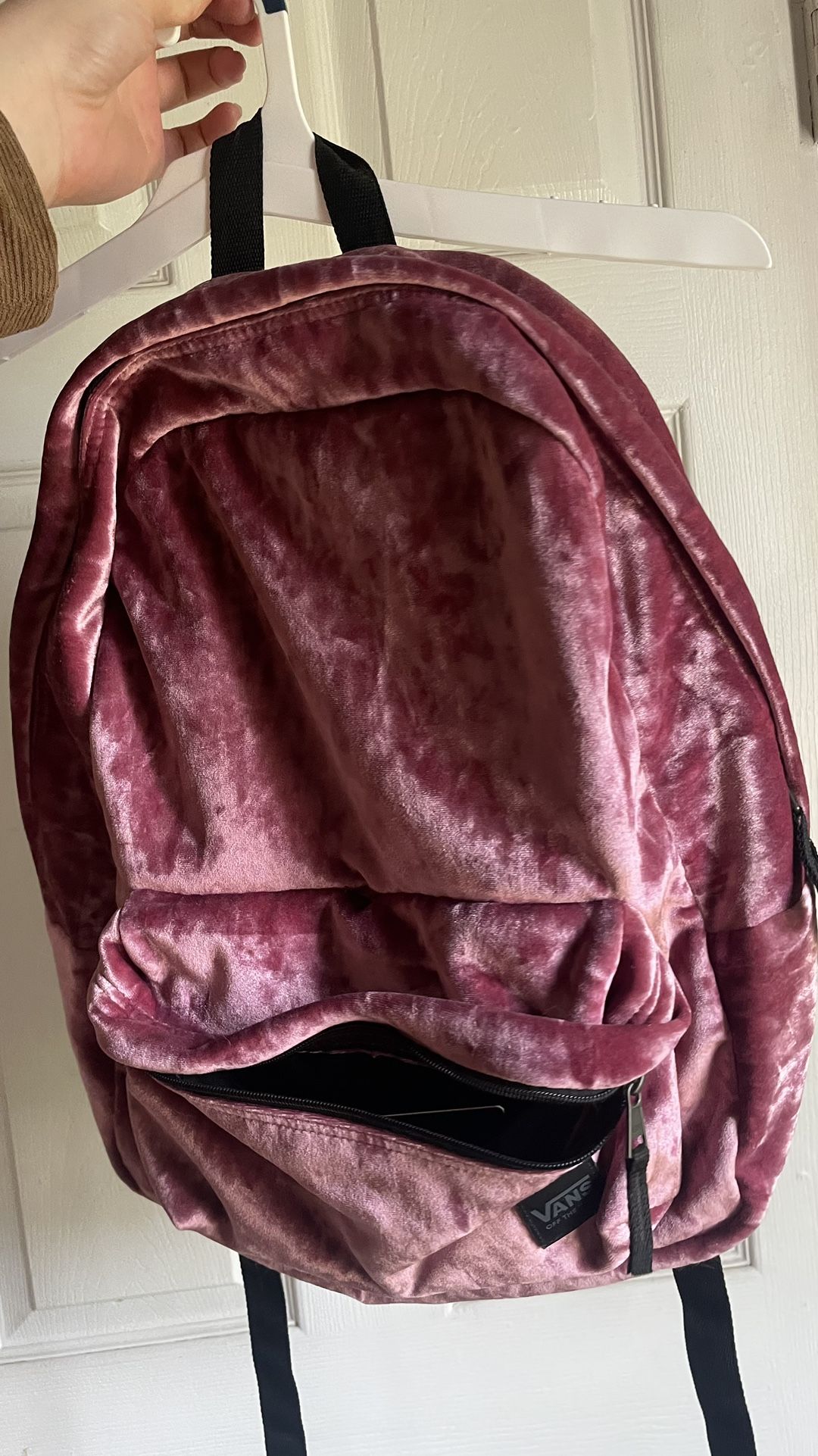 💖Pink Velvet Vans Backpack 💖