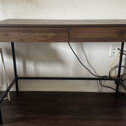 Desk With Built In Power Outlet