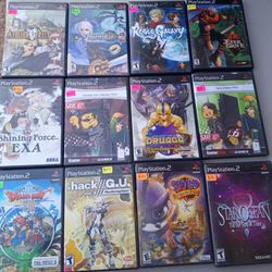 Ps2 And Ps1 Games 
