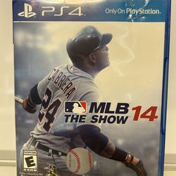 Sony MLB 14: The Show PS4 Baseball Game PS4 Case And Disc Only No Manual