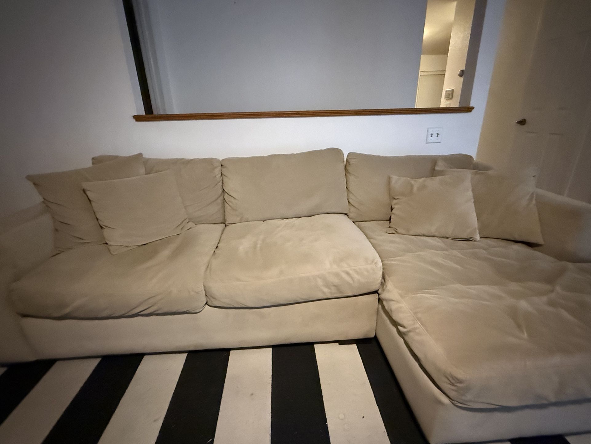 Pottery Barn sectional