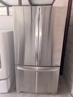 LG Stainless Steel Refrigerator And Freezer