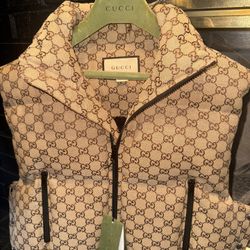 Gucci GG Limited Edition Cotton Canvas Puffer