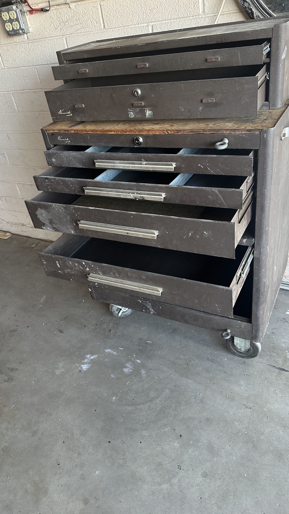 toolbox/ Tool Chest Kennedy Machinist
