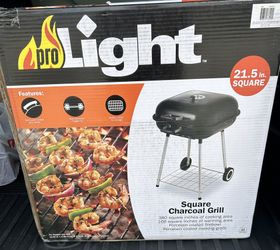 New ProLight Square Portable Charcoal Grill