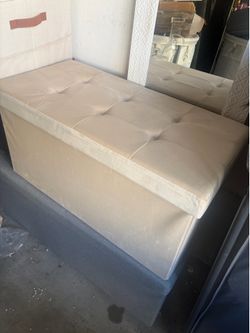 Bench storage box