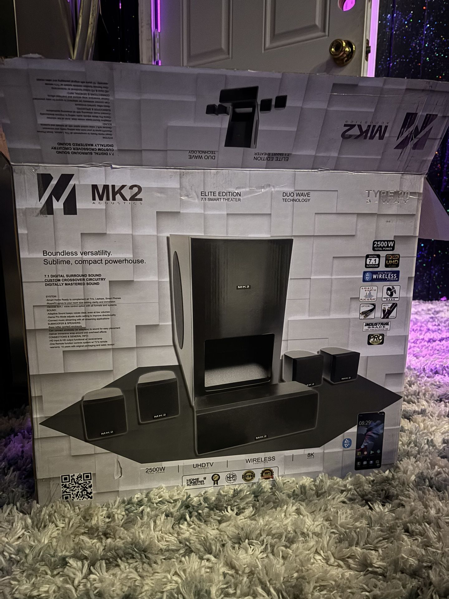 MK2 Acoustics Elite Edition 7.1 Smart Theater system