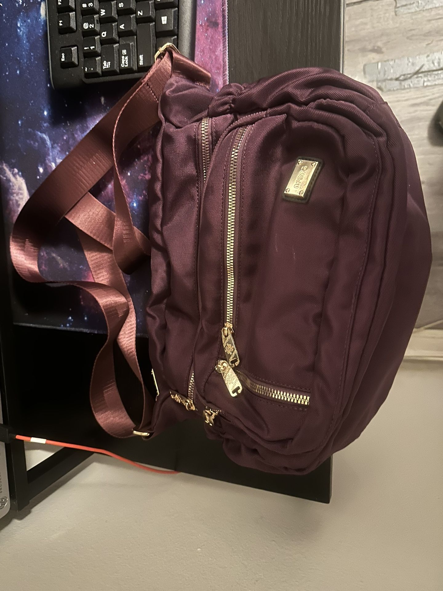 Purple purse