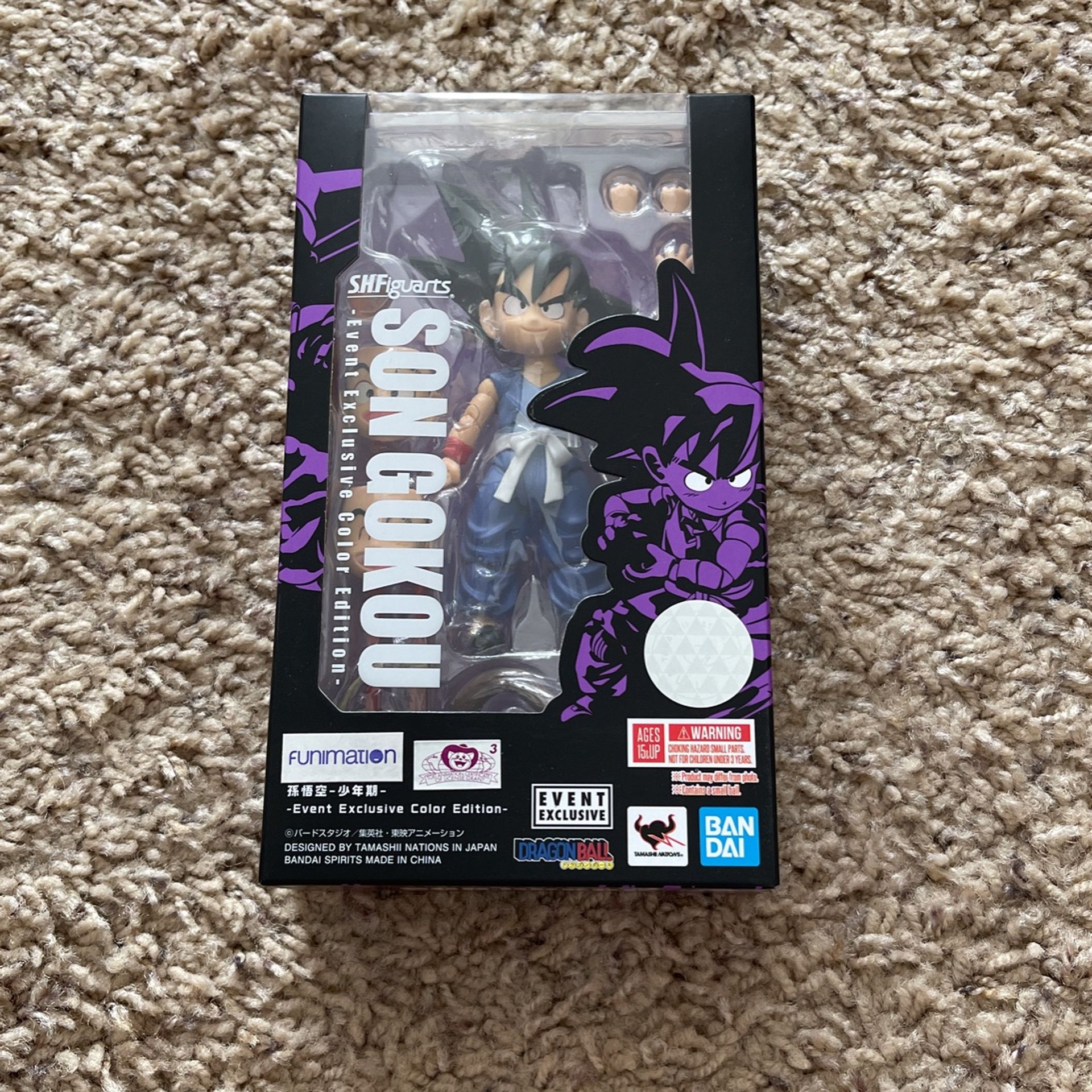 sh figuarts son goku kid Event Exclusive 
