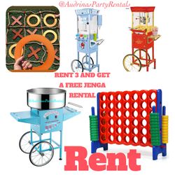 Cotton Candy Machine , Popcorn Machine , Snow Cone Machine 